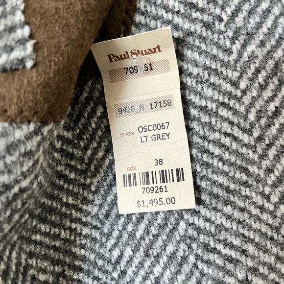 Brand new with tags Paul Stuart Mens Coat - Picture 9 of 10